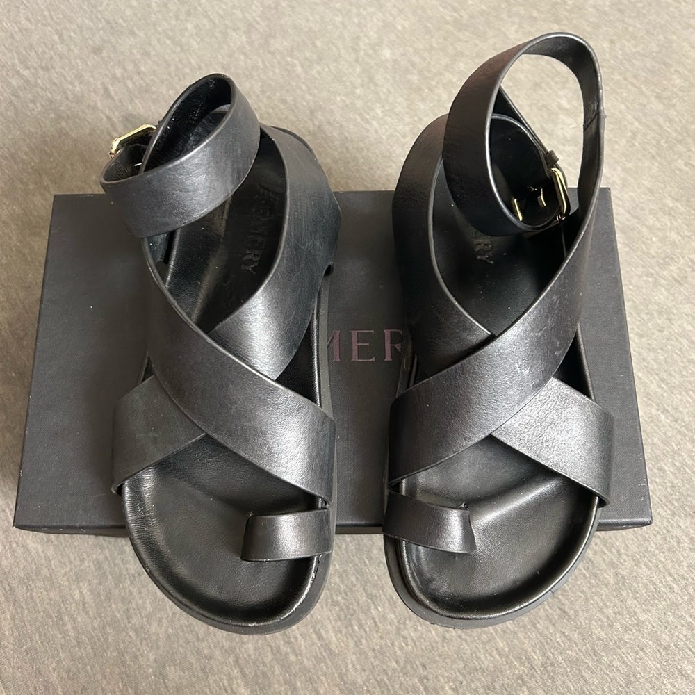 A. Emery Jalen Sandals, Size 36